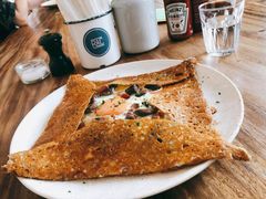 鸡蛋蘑菇熏肉荞麦可丽饼-RAC BAR(安福路店)