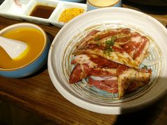 -明洞阿姨·韩式酱蟹烤肉·创意料理(三元桥店)