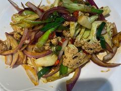 小炒有机菜花-蜀龙阁· 龍头水煮鱼(天坛店)