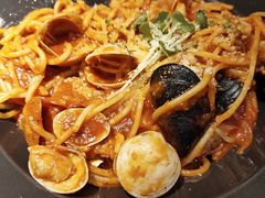 海鲜番茄意面-机器人火炉披萨