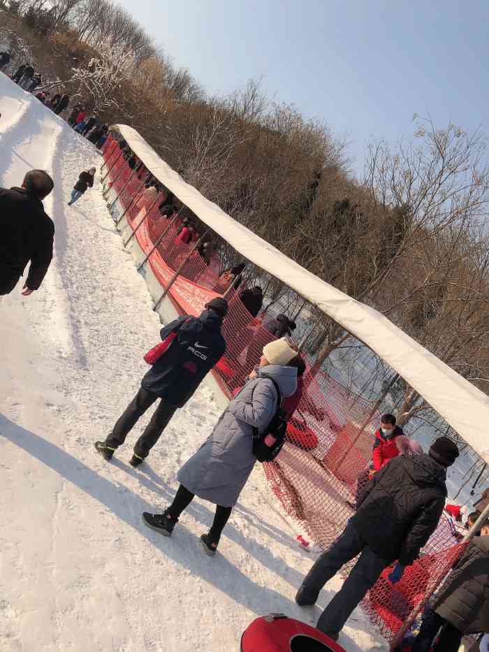 南翠屏山滑雪场-"一个冬天都没有下雪了,孩子很期待,年前由.