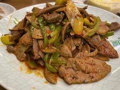 青椒羊肝-清真·益鑫羊肉手抓馆(花园北街店)