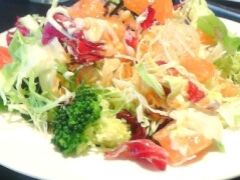 三文鱼色拉-金柚子韩国烤肉(威宁路店)