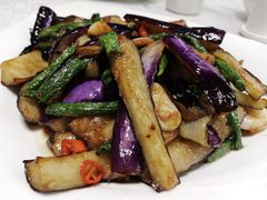 茄子烧豆角-香融府·烤鸭·家常菜(马家堡路店)