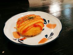 芝士炸土豆饼-金龙咖喱