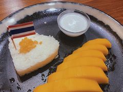 传统制法芒果糯米饭-曼谷食堂·泰国家庭料理(丹桂路店)
