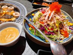 金枪鱼蟹肉鱼粒沙拉-上男·烧肉集市(五一广场店)