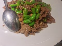杭椒黄牛肉-新白鹿餐厅(松江开元地中海店)