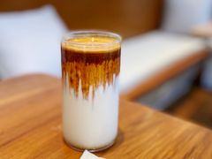 红豆沙拿铁-Line 咖啡(石厦花园店)