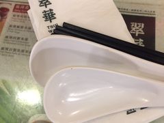 餐具摆设-翠华餐厅(旺角文华商场店)