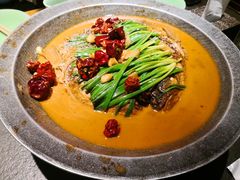 葱烧大鱼头泡饼-北平盛世·新京菜·北京烤鸭(劲松·双井店)