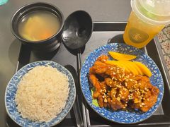 酸甜香芒鸡柳-又鸟pizza海南鸡饭(假日广场店)