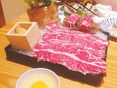 牛肉寿喜锅-花潮料理艺食馆(世欧广场店)