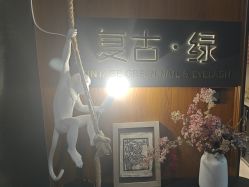-复古绿·少女主题美甲美睫