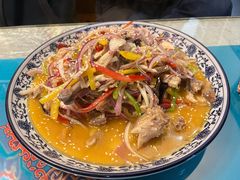 椒麻鸡-一个勺子新疆锡伯主题私房菜(红墙巷49号院店)