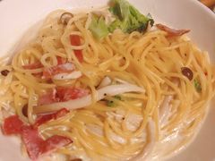 奶油蘑菇培根面-艾蜜西餐厅(梅园店)