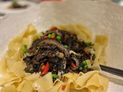 干煸海参意大利面-尘香•传统川菜(创汇首座店)