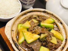 蚝油牛肉煲仔饭-太兴烧味餐厅(香港机场店)