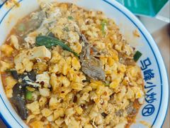 牛肉生肉小炒泡馍-清真馬峰小炒泡饃