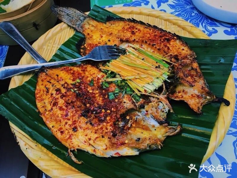 云海肴云南菜(国际广场店)香茅草烤罗非鱼图片 - 第12张
