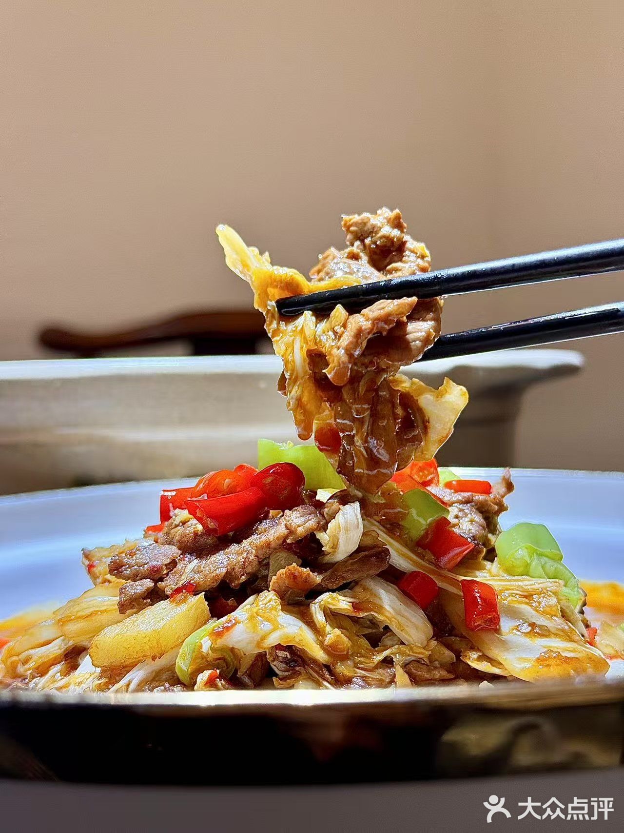 在安吉吃到了地道的土菜馆❗️