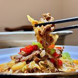 在安吉吃到了地道的土菜馆❗️