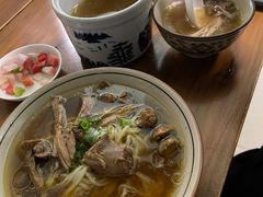 松茸鸡汤面-玉滋補