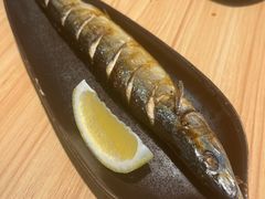 盐烤秋刀鱼-禾绿回转寿司(苏宁广场店)