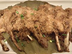 蒜香荷叶粉蒸羊排-北京西单美爵酒店-融轩中餐厅