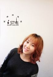金铜色➕造型烫-i Style潮牌美发沙龙
