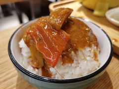 咖喱虾的咖喱汁拌饭-星椰叻沙·椰浆鲜虾面(江南西店)