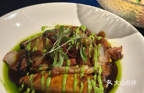 Crispy Oil Black Vinegar Squid