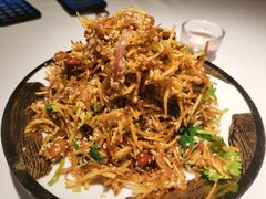 三丝爆豆-隐炉和牛烧肉店(群力店)