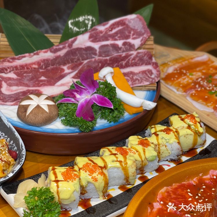 成都老牌日式烧肉丨实惠量大，和牛、五花、寿司好好吃😆