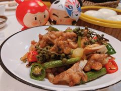芦笋炒牛蛙-火齐潮汕砂锅粥(五道口店)