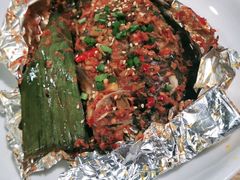 芭蕉叶包烧烤鱼-大富贵烧烤公司(双廊店)