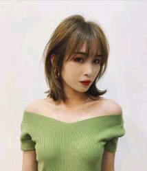 点击看大图 锁骨发-川和潮人漂色·烫染·接发