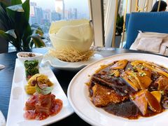 温式黄鱼烧年糕-柒园·三十年创意杭帮菜(龙湖滨江天街店)