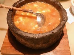 鸡汤石锅豆腐煲-绿茶餐厅(布吉万象汇店)