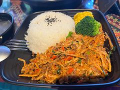 酸笋牛肉炒饭-梦幻德宏