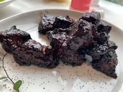 黑胡椒牛肉粒-上海会馆(香港名都店)