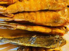 烤基围虾-吉庆街美食广场