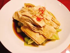 白灼有机鲜腐皮-禧和源养生素食茶馆