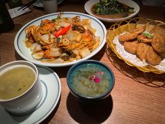 -周家二小姐的菜·扬州菜·香炒蟹·狮子头(江都金鹰店)