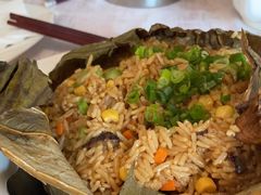 荷叶饭-樟木头三正半山酒店·汉宫中餐厅
