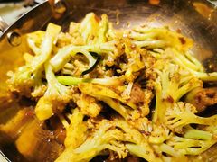 干锅花菜-绿茶餐厅(乐峰广场店)
