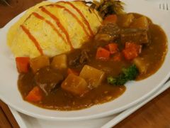 咖喱肥牛蛋包饭-manabe (共和新路店)