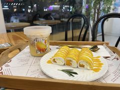 一碌芒果绿茶肠粉-夏羽记甜品(小榄大信店)