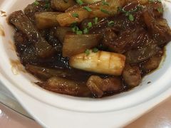 碧绿扒海参-熙春园餐厅