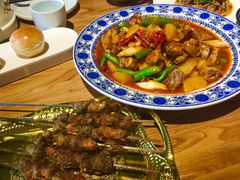 烤羊肉串-胖老汉椒麻鸡清真新疆菜(西御街店)